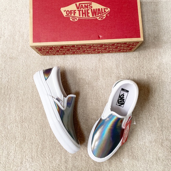 VANS Slip On Iridiscent Skate Shoes - Picture 6 of 10